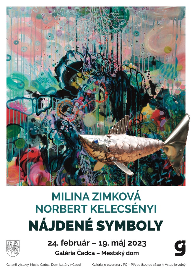 Výtvarníci Milina Zimková a Norbert Kelecsényi vystavujú v Galérii Čadca