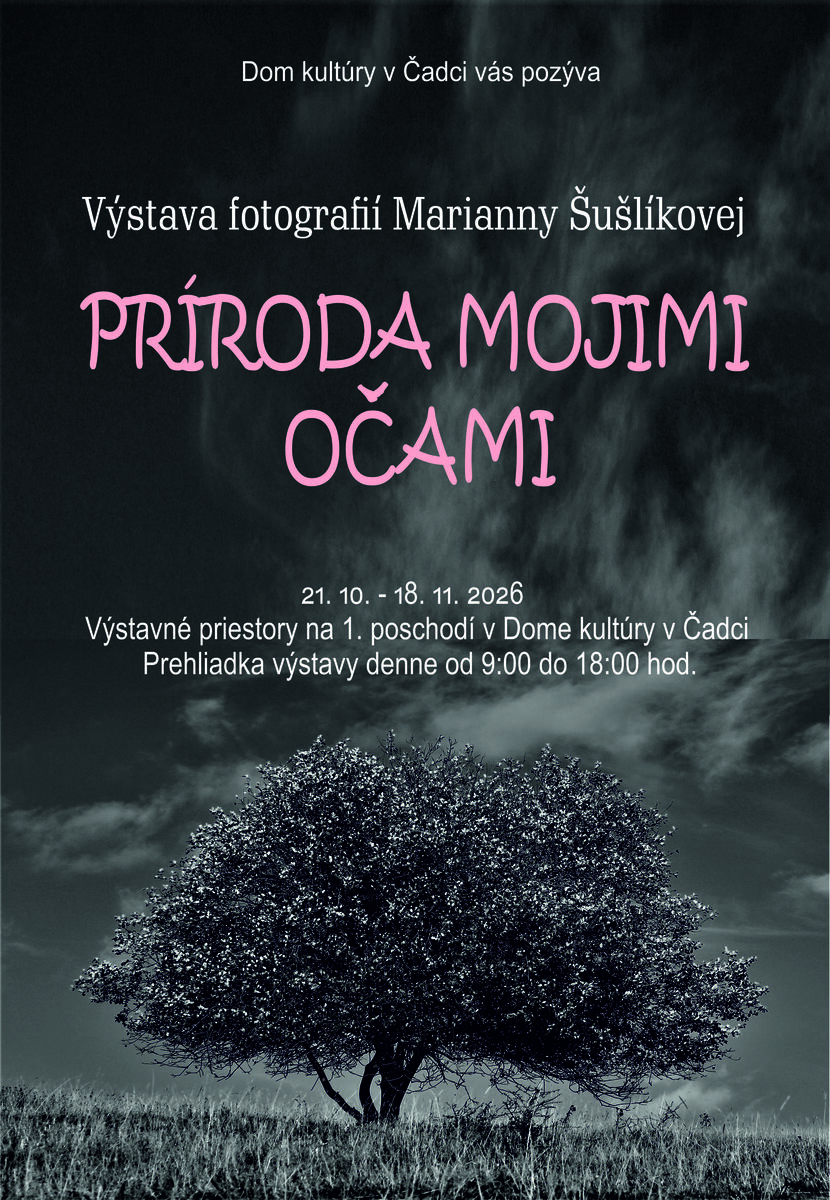 Príroda mojimi očami plagat
